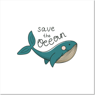 Save the Ocean Posters and Art